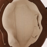 Gucci Brown Leather Medium Swing Tote - FashioNica