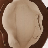 Gucci Brown Leather Medium Swing Tote - FashioNica