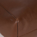 Gucci Brown Leather Medium Swing Tote - FashioNica