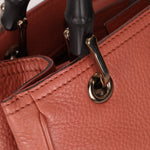 Gucci Calfskin Bamboo Shopper Mini Tote with Strap - FashioNica