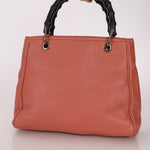 Gucci Calfskin Bamboo Shopper Mini Tote with Strap - FashioNica