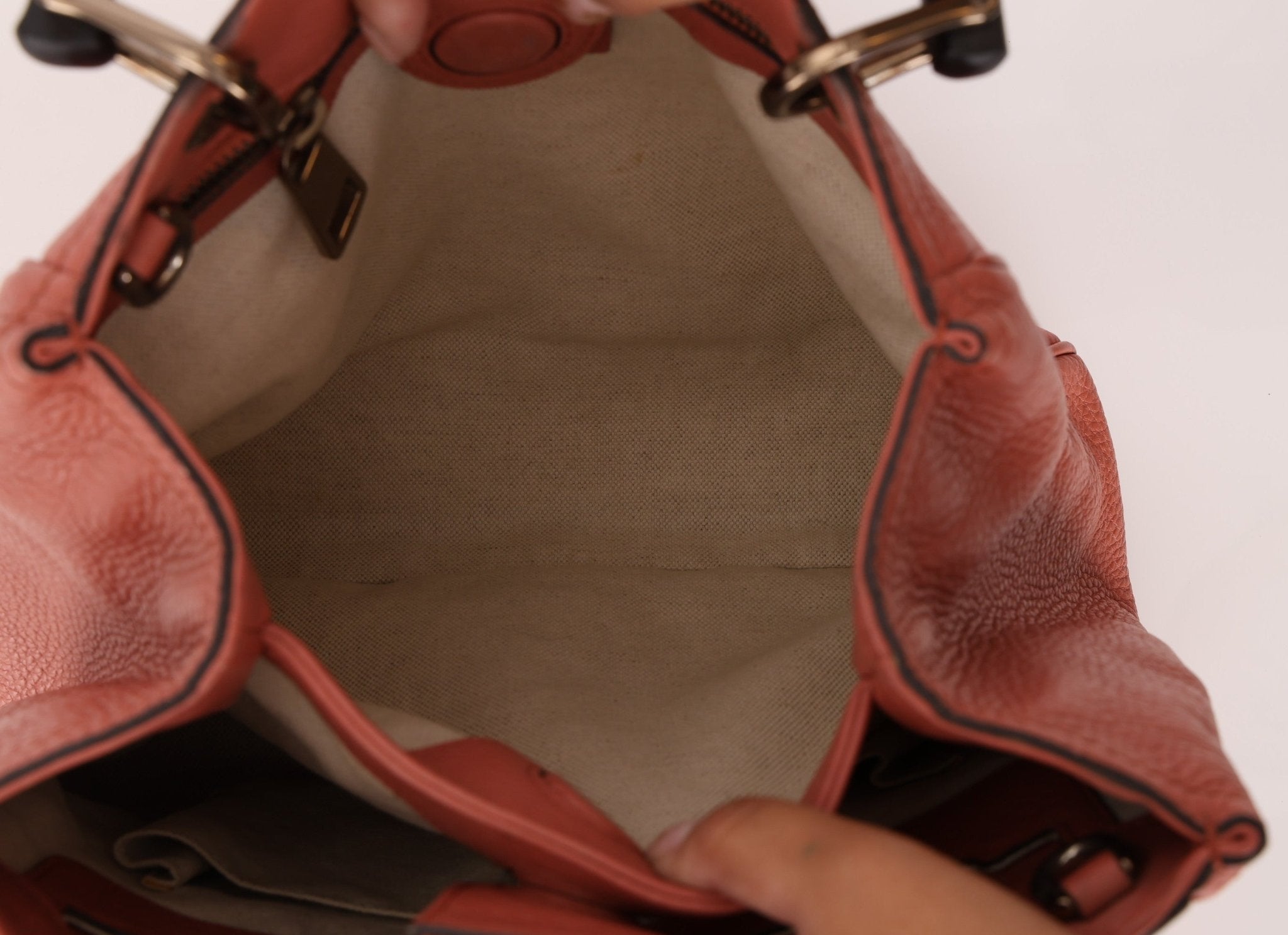 Gucci Calfskin Bamboo Shopper Mini Tote with Strap - FashioNica