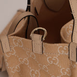 Gucci Canvas GG Denim Ophidia Medium Tote w/ Pouch - FashioNica