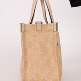 Gucci Canvas GG Denim Ophidia Medium Tote w/ Pouch - FashioNica