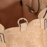 Gucci Canvas GG Denim Ophidia Medium Tote w/ Pouch - FashioNica