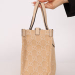 Gucci Canvas GG Denim Ophidia Medium Tote w/ Pouch - FashioNica