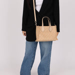Gucci Canvas GG Denim Ophidia Medium Tote w/ Pouch - FashioNica