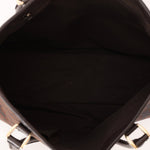 Gucci Canvas Monogram Chocolate Tote - FashioNica