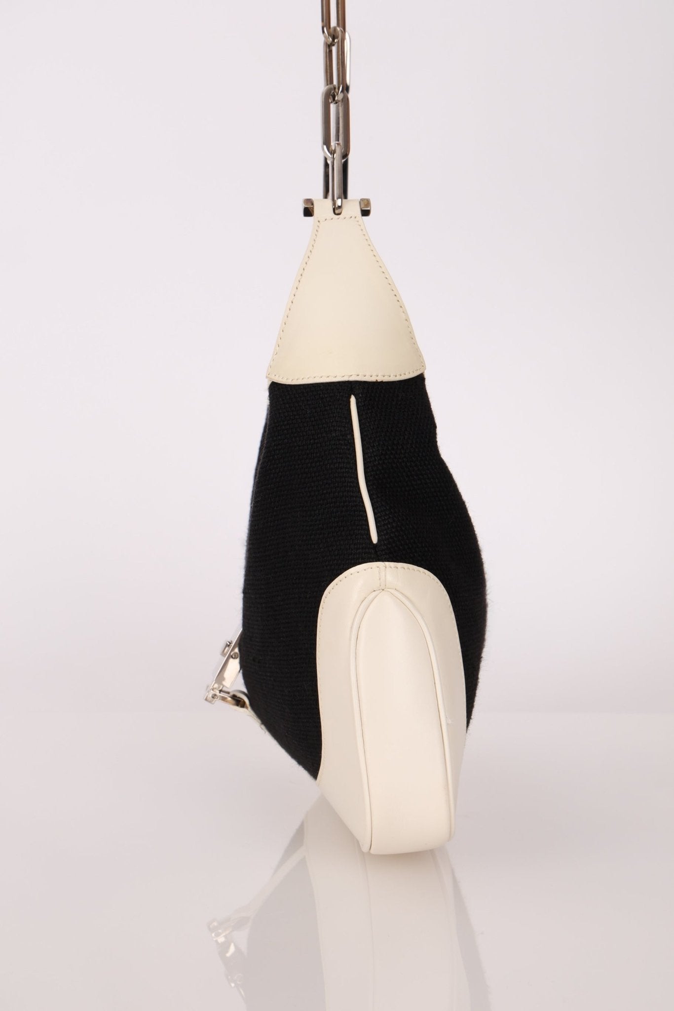 Gucci Canvas Paperclip Chain Jackie - FashioNica