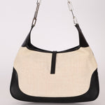 Gucci Canvas Paperclip Chain Jackie - FashioNica