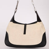 Gucci Canvas Paperclip Chain Jackie - FashioNica