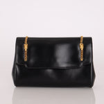 Gucci Chain Embellished Box Leather Clutch with Cardholder - FashioNica