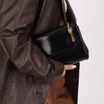 Gucci Chain Embellished Box Leather Clutch with Cardholder - FashioNica