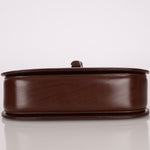 Gucci Chocolate Boxcalf Bamboo Top Handle with Mirror - FashioNica