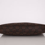 Gucci Chocolate Monogram Nylon Shoulder Bag - FashioNica