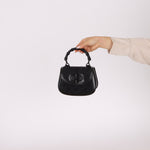 Gucci Crystal Bamboo 1947 Mini Top Handle - FashioNica