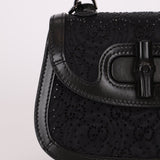 Gucci Crystal Bamboo 1947 Mini Top Handle - FashioNica