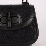 Gucci Crystal Bamboo 1947 Mini Top Handle - FashioNica