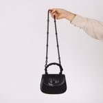 Gucci Crystal Bamboo 1947 Mini Top Handle - FashioNica