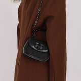 Gucci Crystal Bamboo 1947 Mini Top Handle - FashioNica