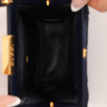 Gucci Dark Navy Ponyhair Frame Crossbody - FashioNica