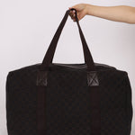 Gucci Denim Monogram Duffle Bag with Pouch - FashioNica