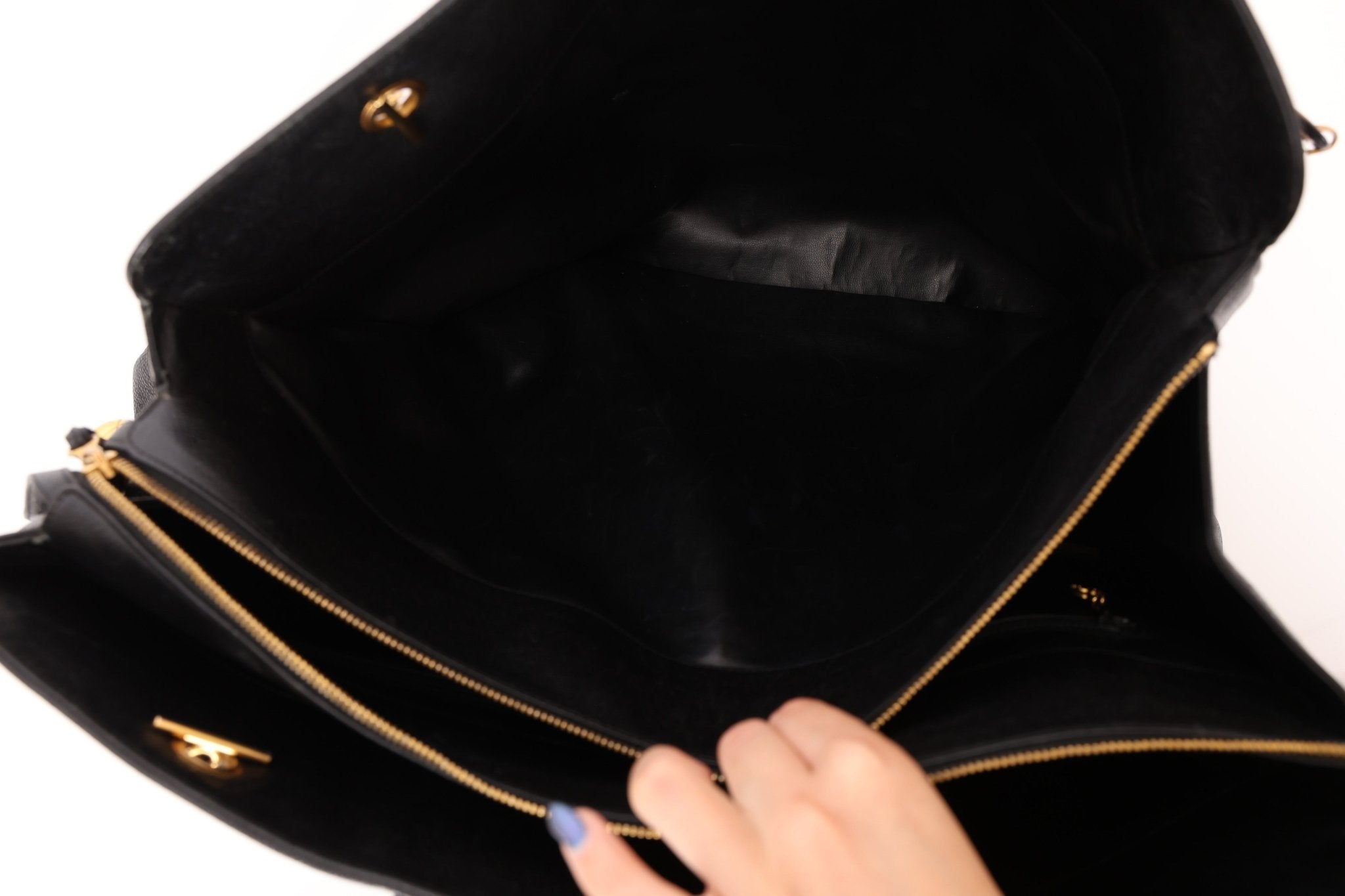 Gucci Denim Monogram Duffle Bag with Pouch - FashioNica