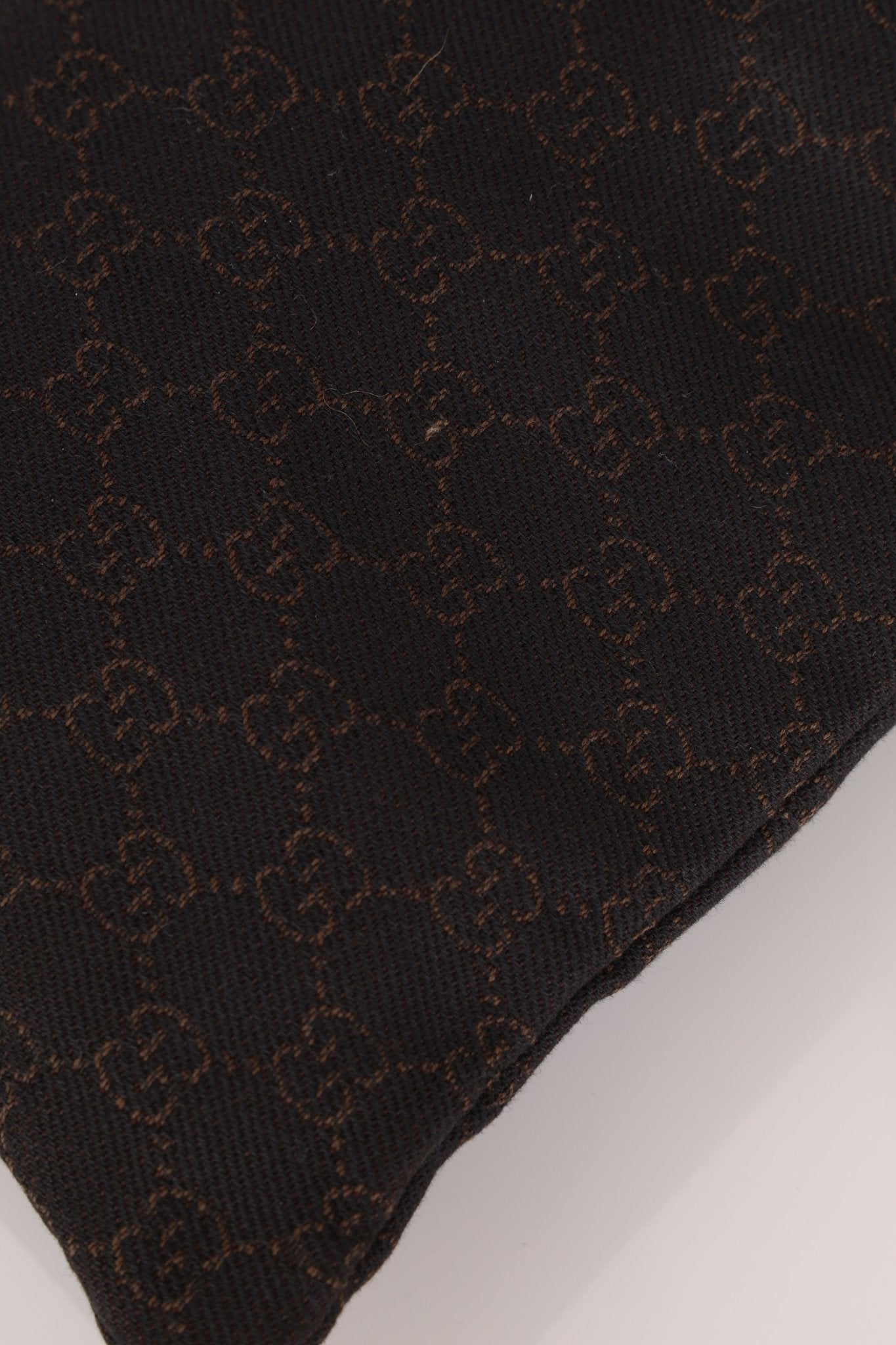 Gucci Denim Monogram Duffle Bag with Pouch - FashioNica