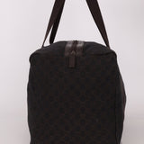 Gucci Denim Monogram Duffle Bag with Pouch - FashioNica