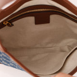 Gucci Denim Monogram Small Jackie - FashioNica