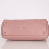 Gucci Dust Pink Leather Bamboo Shopper Tote - FashioNica