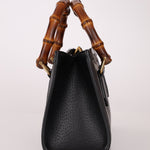 Gucci East West Bamboo Leather Diana - FashioNica