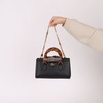 Gucci East West Bamboo Leather Diana - FashioNica