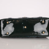 Gucci Emerald Patent Horsebit Glam Boston Bag - FashioNica