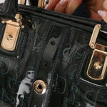 Gucci Emerald Patent Horsebit Glam Boston Bag - FashioNica