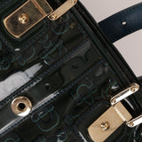 Gucci Emerald Patent Horsebit Glam Boston Bag - FashioNica