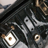 Gucci Emerald Patent Horsebit Glam Boston Bag - FashioNica