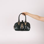 Gucci Emerald Patent Horsebit Glam Boston Bag - FashioNica