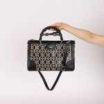 Gucci Geometric Bamboo Top Handle Bag - FashioNica