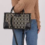 Gucci Geometric Bamboo Top Handle Bag - FashioNica