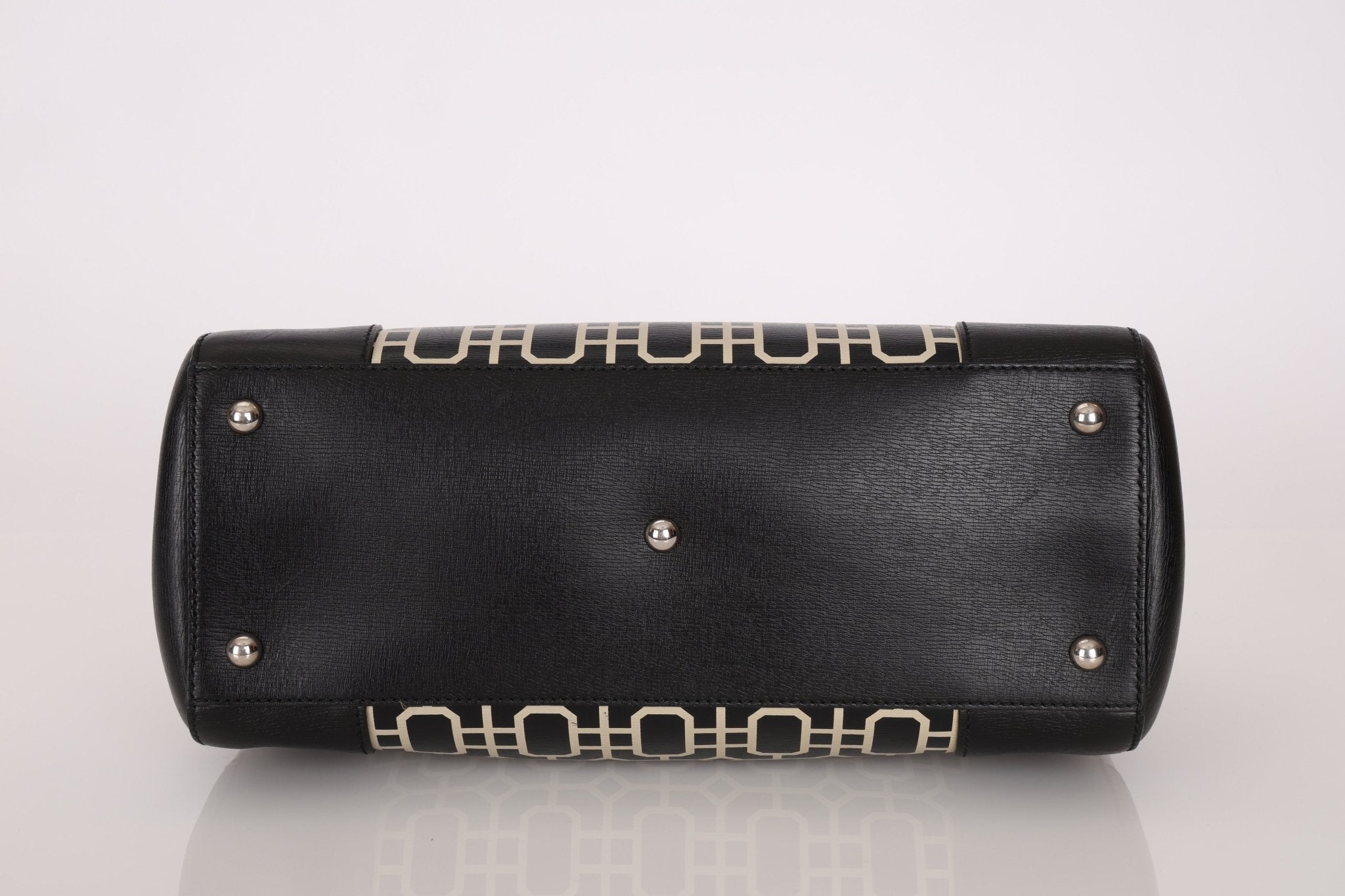 Gucci Geometric Bamboo Top Handle Bag - FashioNica