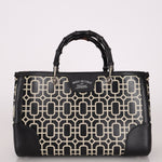 Gucci Geometric Bamboo Tote Bag - FashioNica