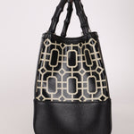 Gucci Geometric Bamboo Tote Bag - FashioNica
