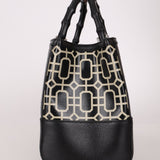 Gucci Geometric Bamboo Tote Bag - FashioNica