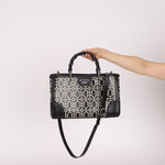 Gucci Geometric Bamboo Tote Bag - FashioNica