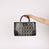 Gucci Geometric Bamboo Tote Bag - FashioNica