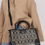 Gucci Geometric Bamboo Tote Bag - FashioNica