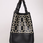 Gucci Geometric Bamboo Tote Bag - FashioNica