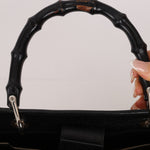 Gucci Geometric Bamboo Tote Bag - FashioNica