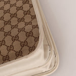 Gucci GG Canvas & Calfskin Medium Horsebit 1955 Chain Tote - FashioNica